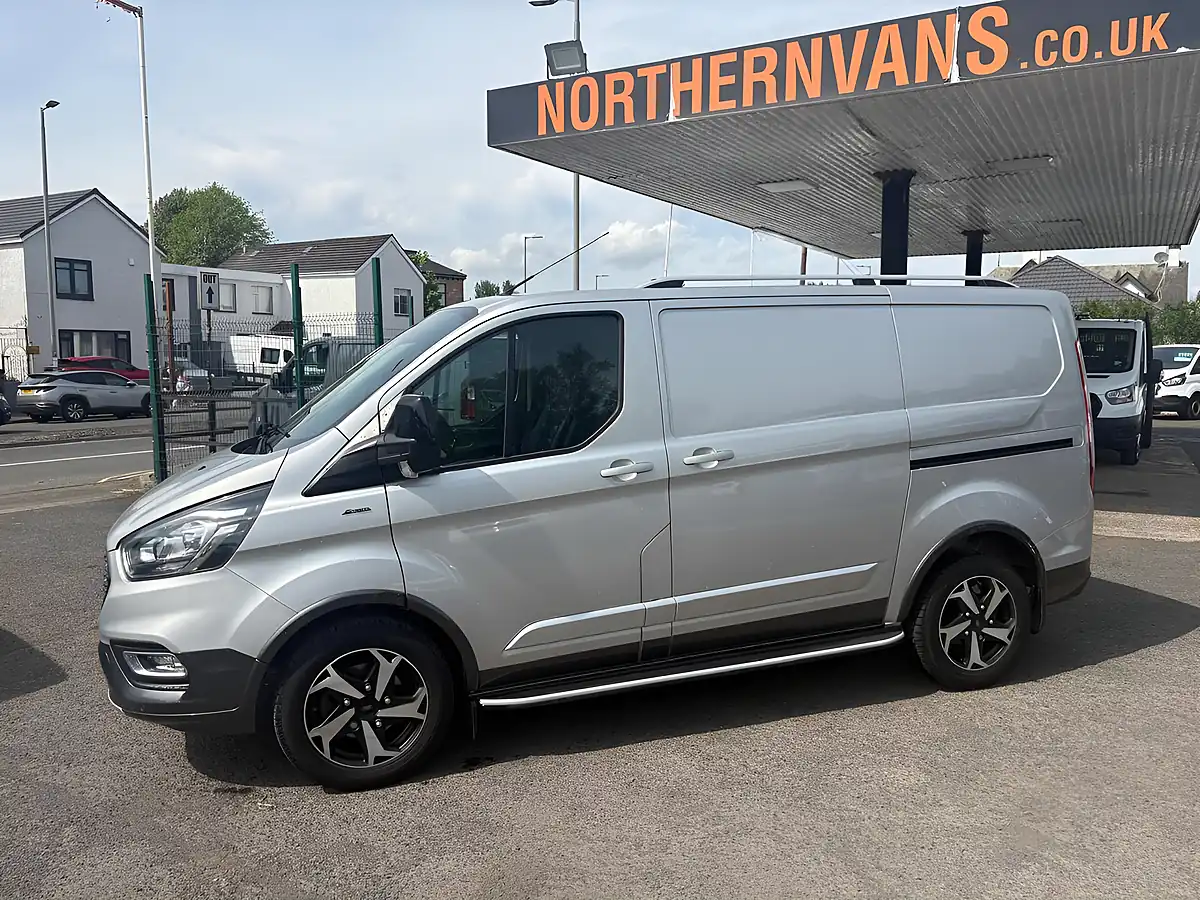 Used 2023 Ford Transit Custom Active Moondust Silver - Interior and Exterior details 2