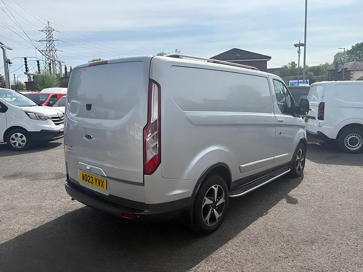 Used 2023 Ford Transit Custom Active Moondust Silver - Interior and Exterior details 4