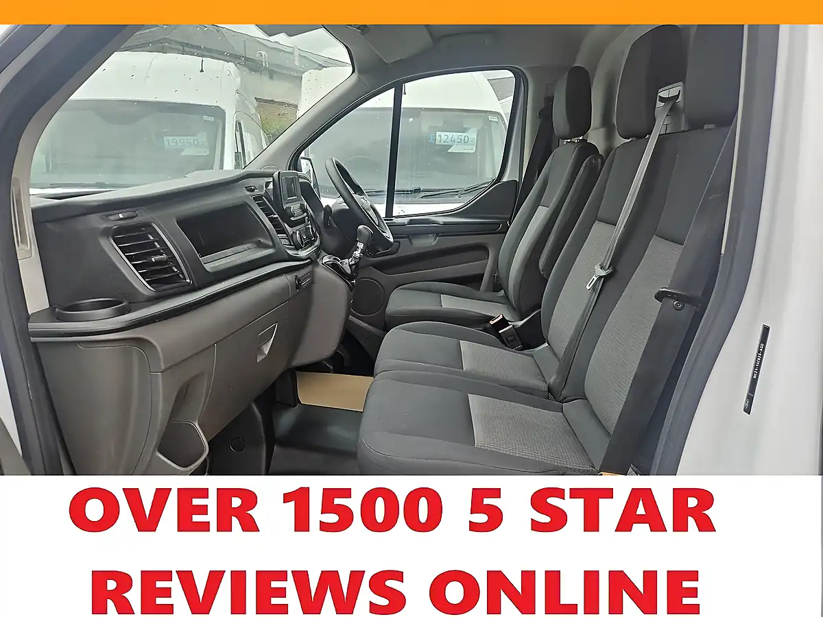 Used 2023 Ford Transit Custom Leader Frozen White (solid Colour) - Interior and Exterior details 2