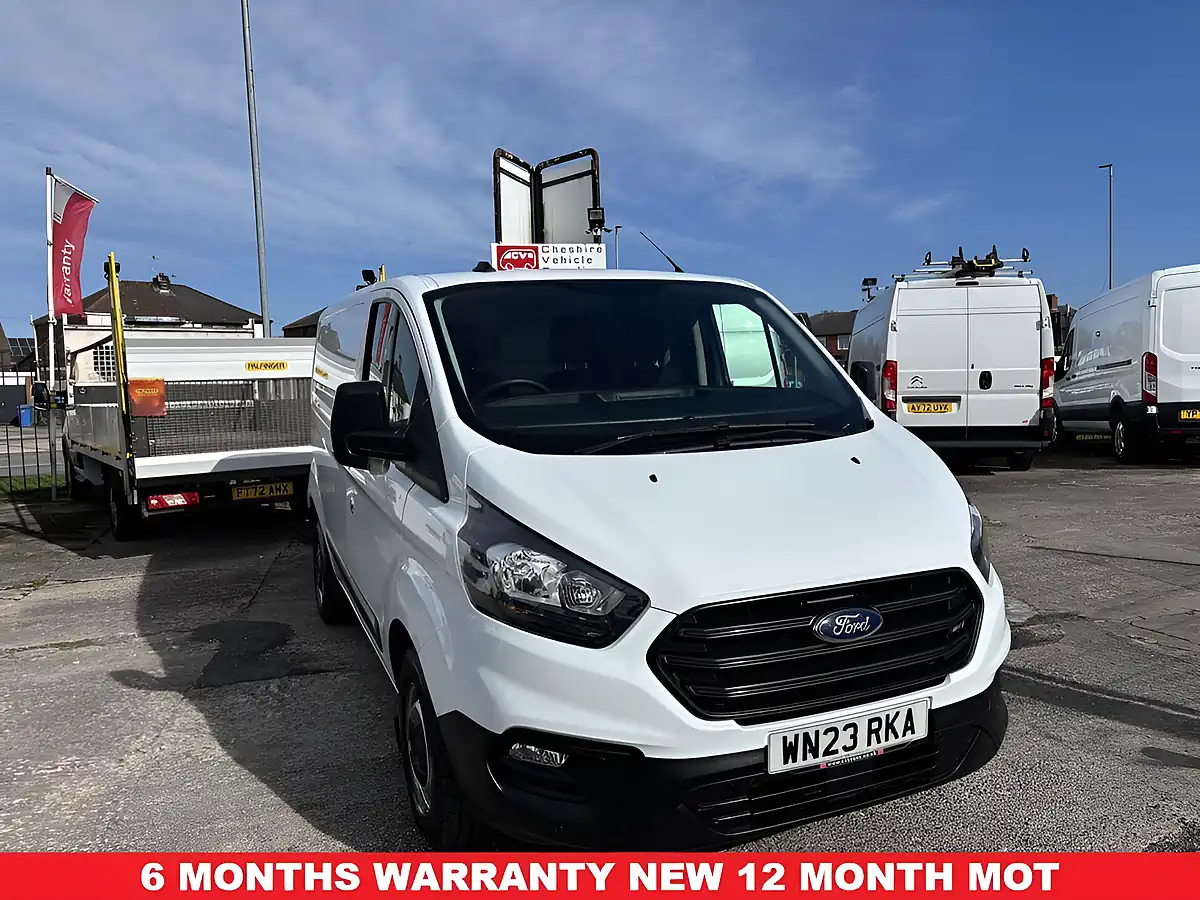 Used 2023 Ford Transit Custom Leader White - Interior and Exterior details 2