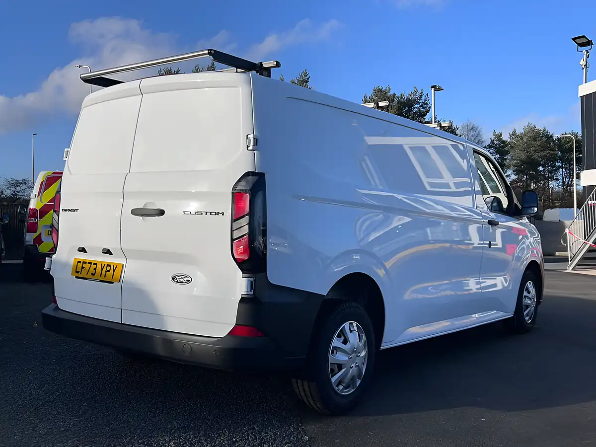 Used 2023 Ford Transit Custom Leader White - Interior and Exterior details 4