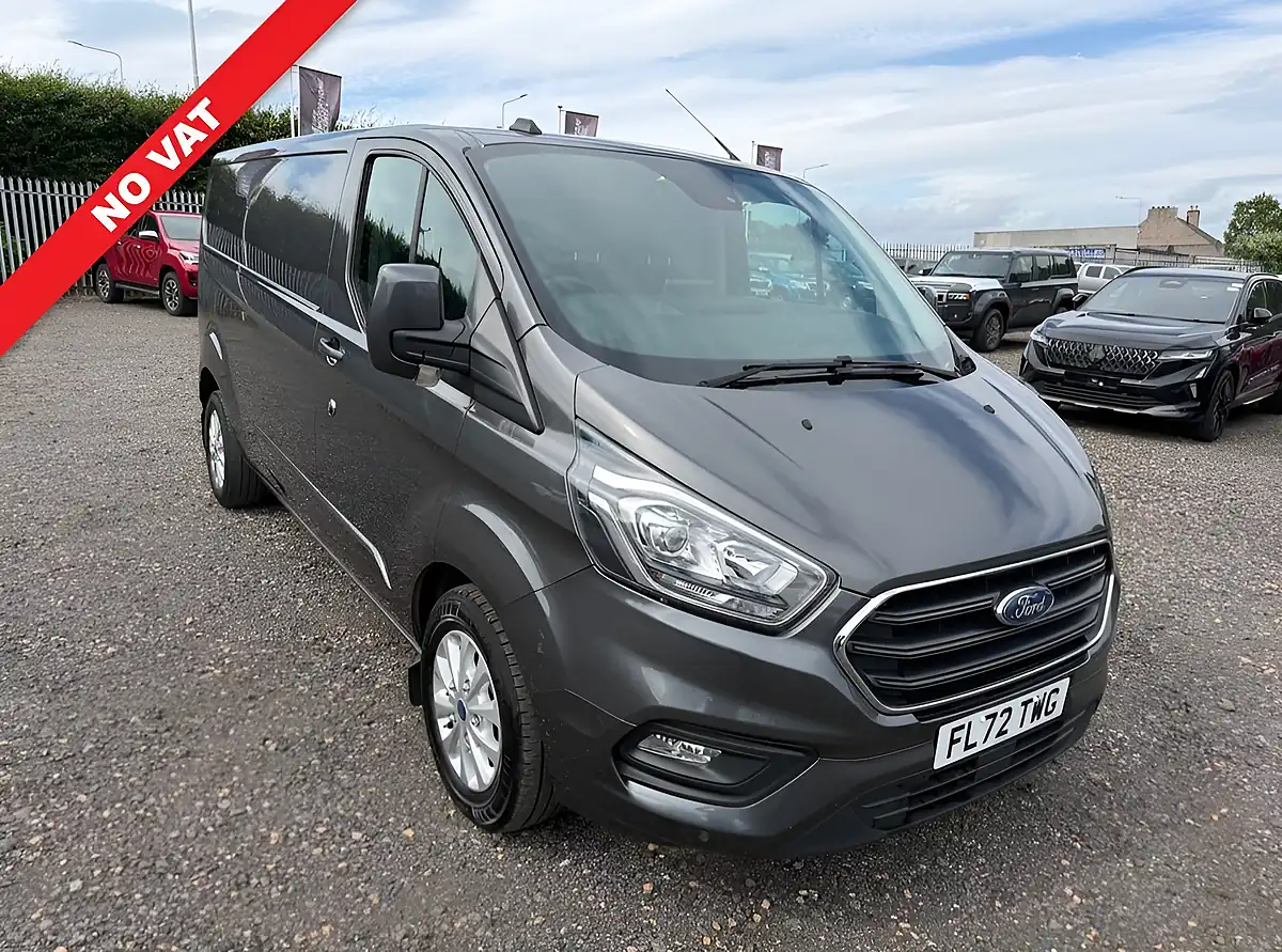 Used 2023 Ford Transit Custom Limited Grey - Front View