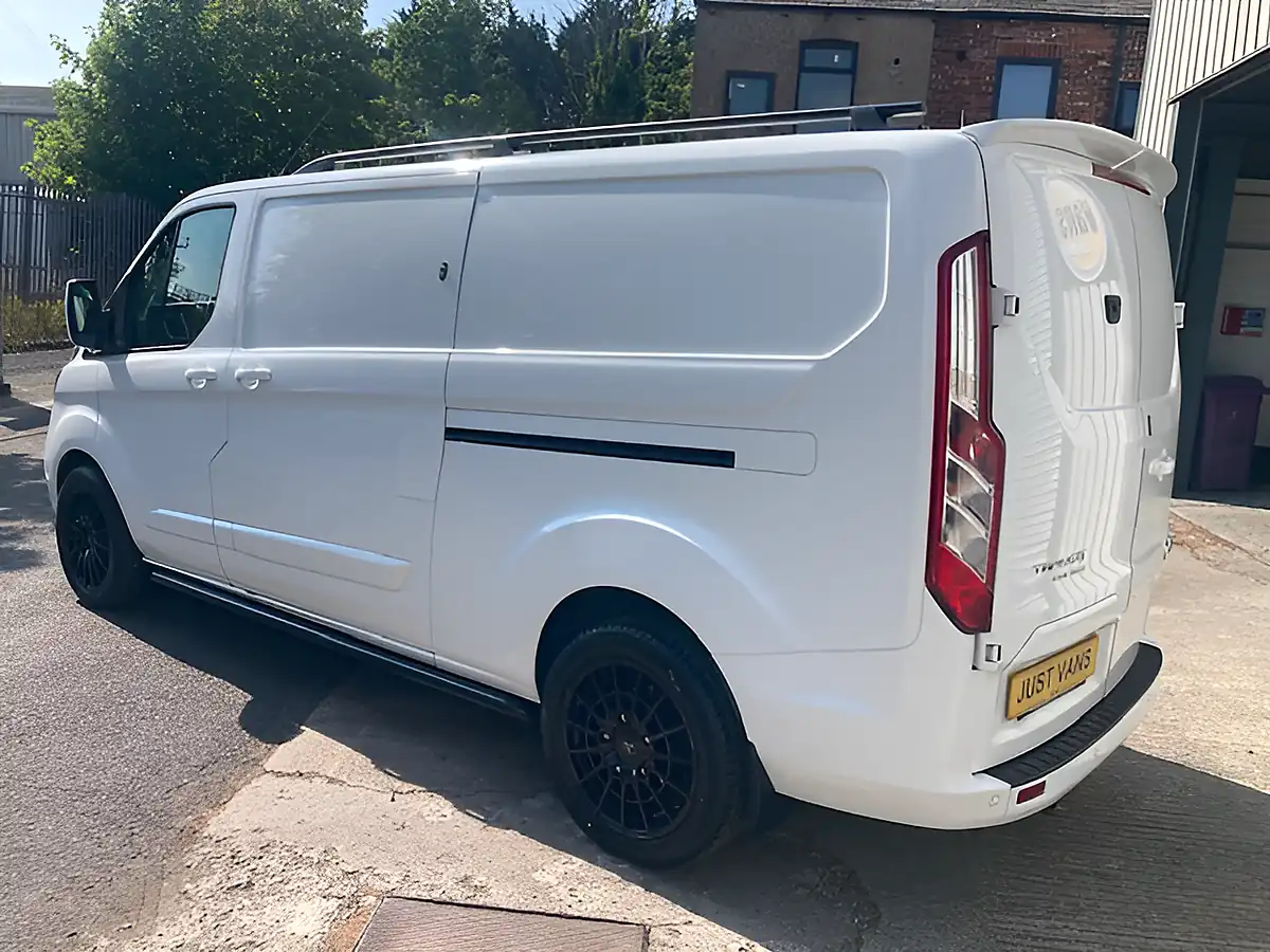 Used 2023 Ford Transit Custom Limited Lwb L2 Sport Styled White - Interior and Exterior details 3