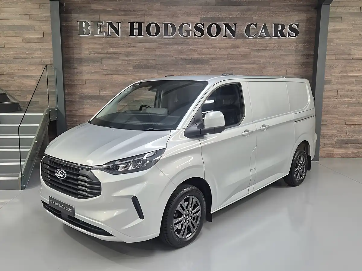 Used 2023 Ford Transit Custom Limited Moondust Silver - Front View