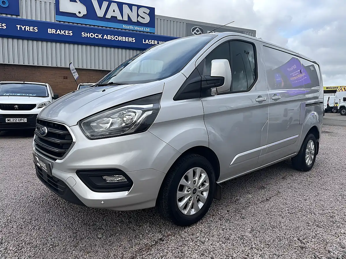 Used 2023 Ford Transit Custom Limited Moondust Silver - Front View