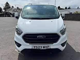 Used 2023 Ford Transit Custom Limited Van 300 L1 White - Interior and Exterior details 2