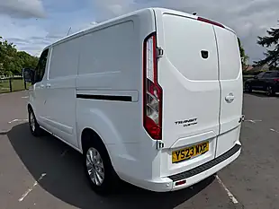 Used 2023 Ford Transit Custom Limited Van 300 L1 White - Interior and Exterior details 5
