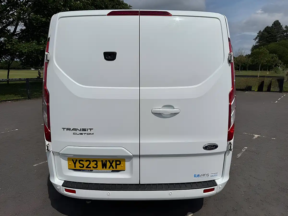 Used 2023 Ford Transit Custom Limited Van 300 L1 White - Interior and Exterior details 7