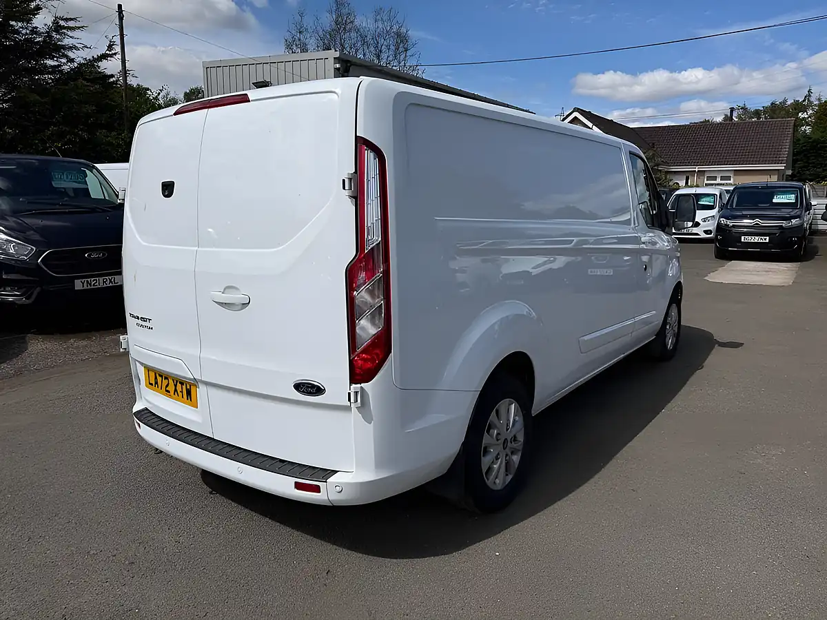 Used 2023 Ford Transit Custom Limited White - Interior and Exterior details 2