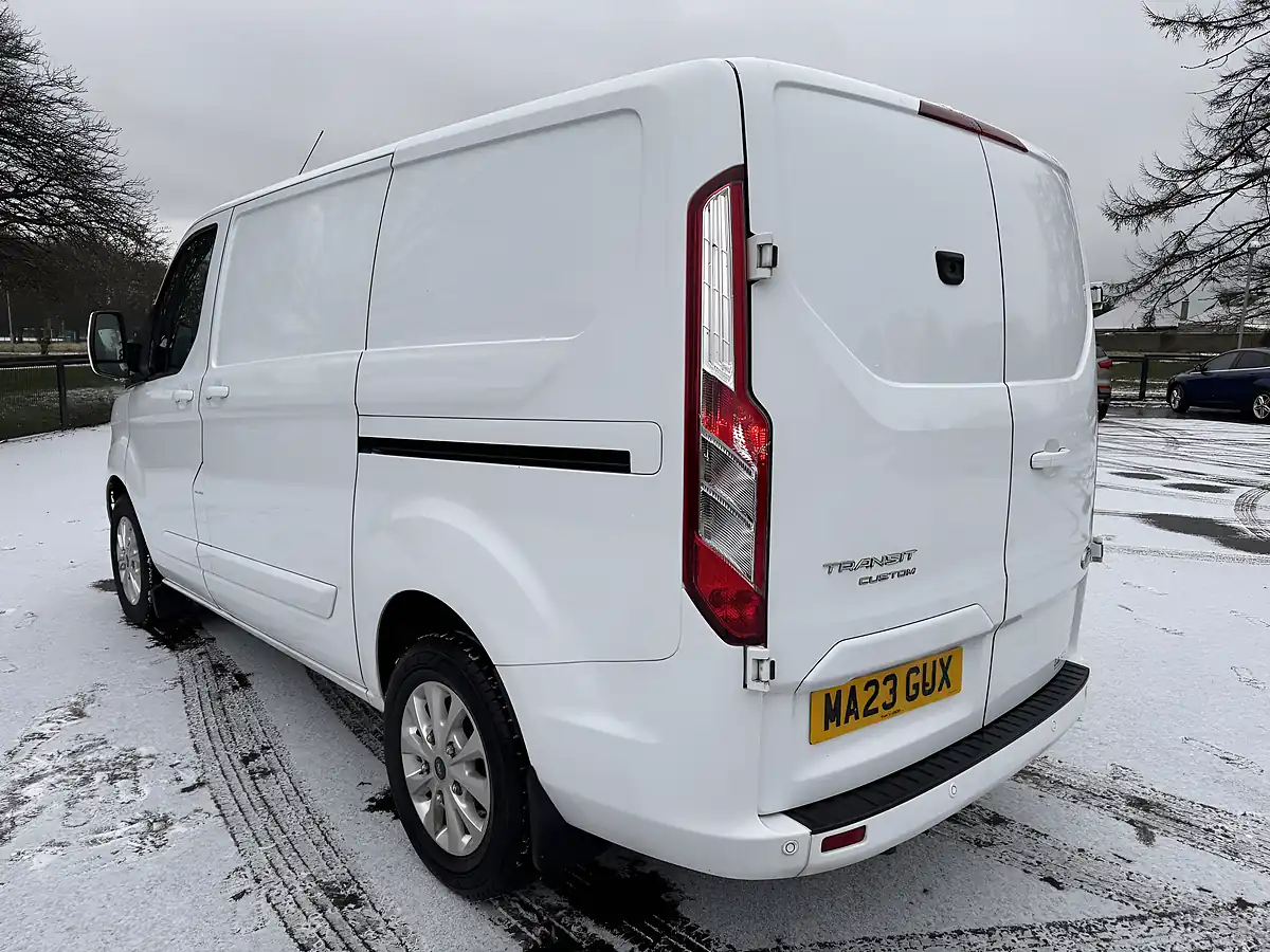 Used 2023 Ford Transit Custom Limited White - Interior and Exterior details 6