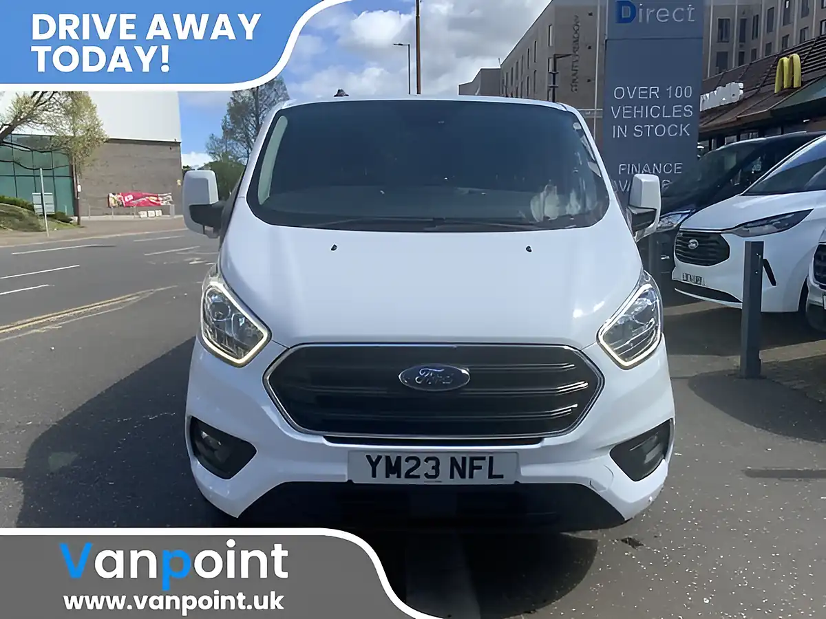 Used 2023 Ford Transit Custom Limited White - Interior and Exterior details 2