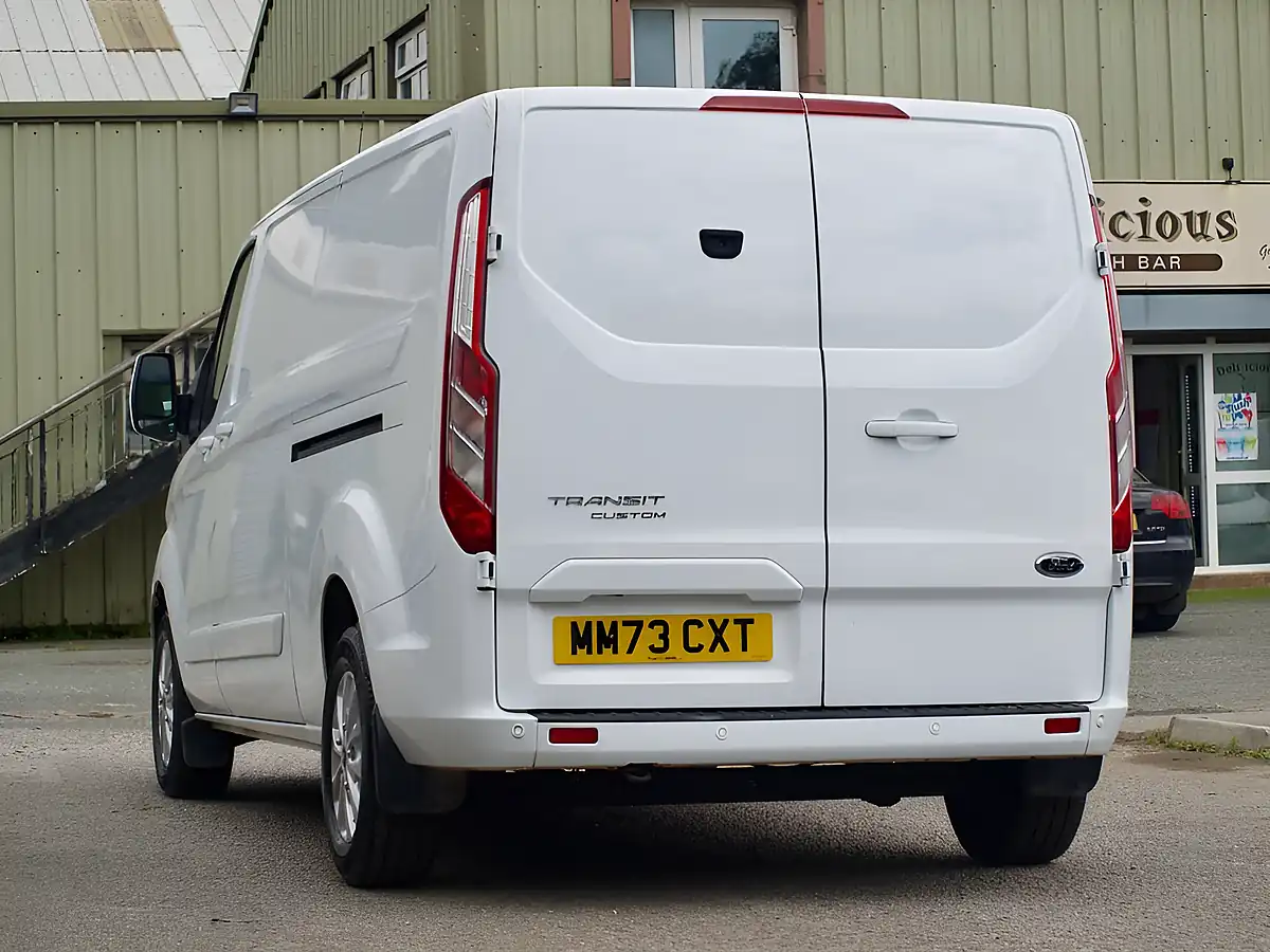 Used 2023 Ford Transit Custom Limited White - Interior and Exterior details 2