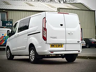 Used 2023 Ford Transit Custom Limited White - Interior and Exterior details 2