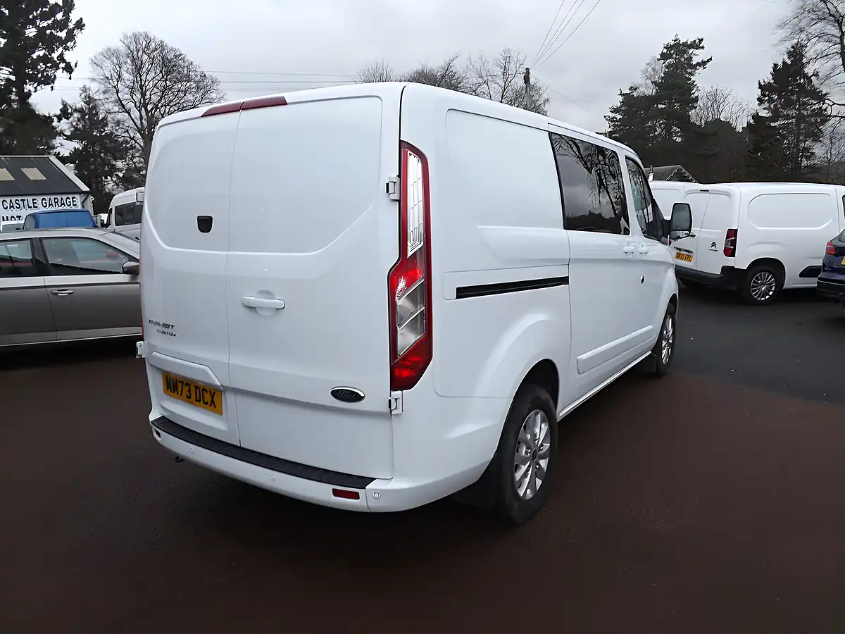 Used 2023 Ford Transit Custom Limited White - Interior and Exterior details 11