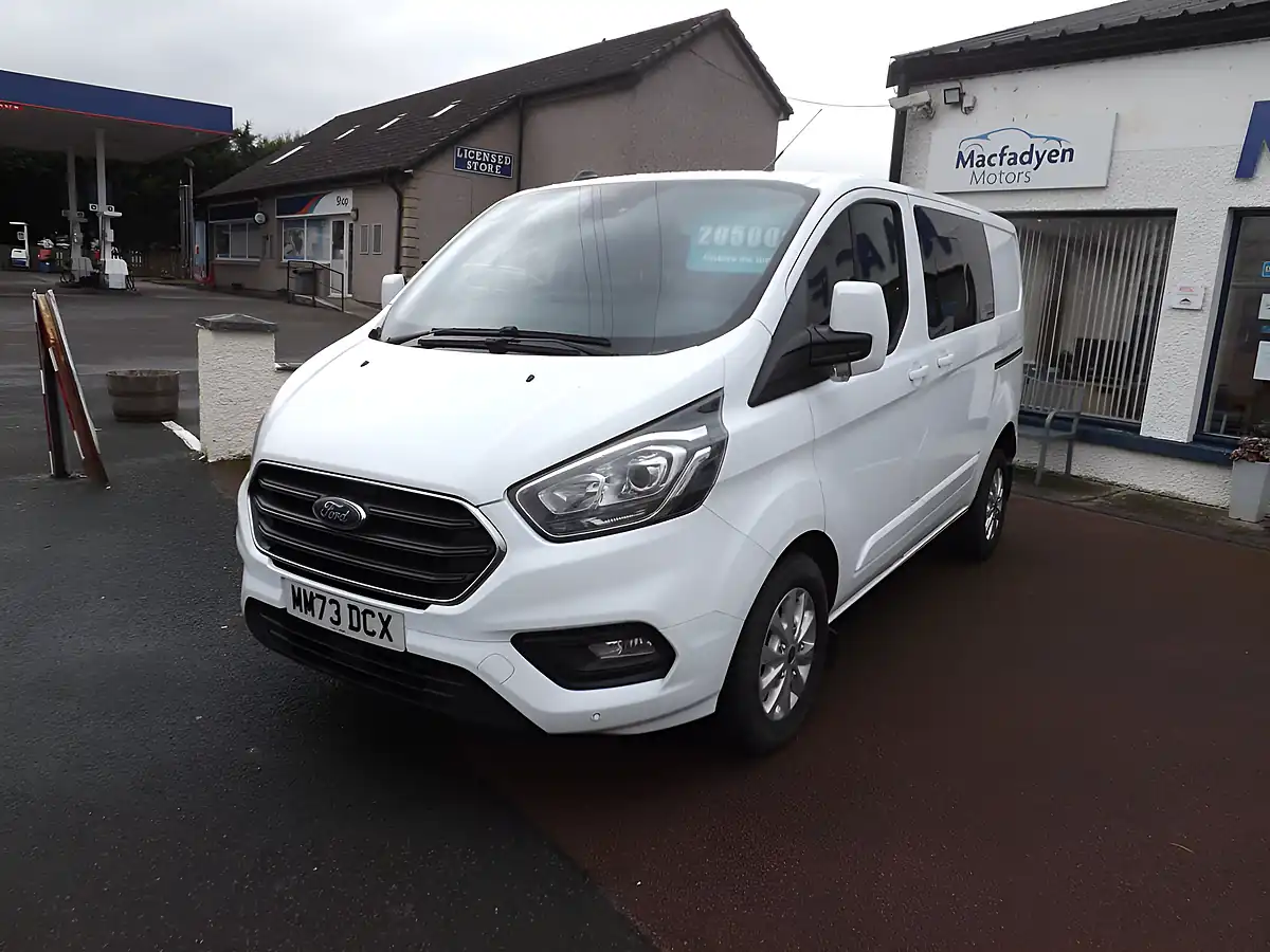 Used 2023 Ford Transit Custom Limited White - Interior and Exterior details 3