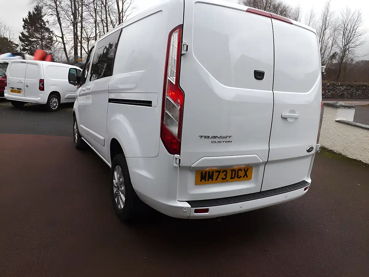 Used 2023 Ford Transit Custom Limited White - Interior and Exterior details 9