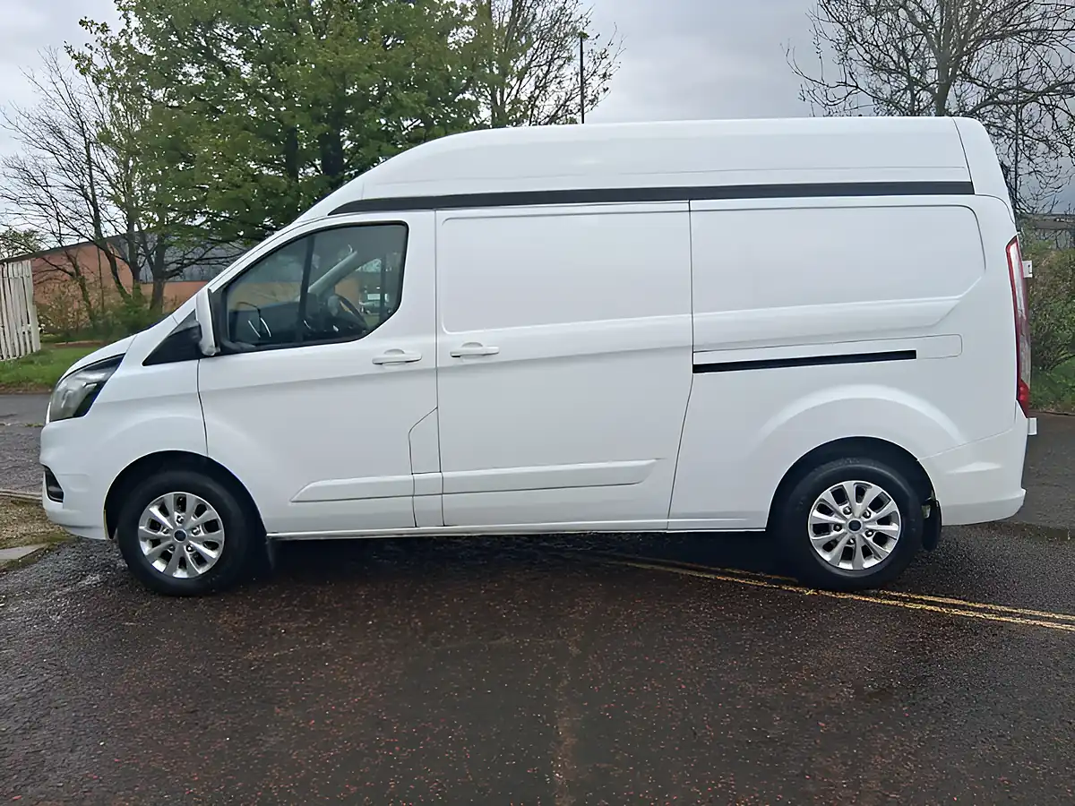 Used 2023 Ford Transit Custom Limited White - Interior and Exterior details 2