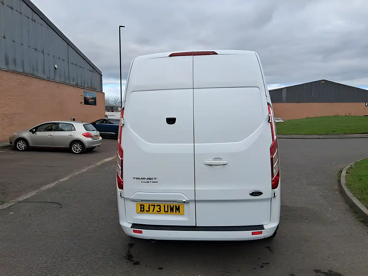 Used 2023 Ford Transit Custom Limited White - Interior and Exterior details 4