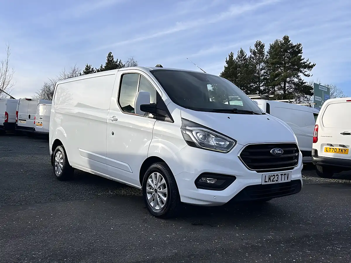Used 2023 Ford Transit Custom Limited White - Interior and Exterior details 2