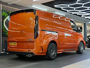 Used 2023 Ford Transit Custom Low Roof Limited Van Orange - Interior and Exterior details 10