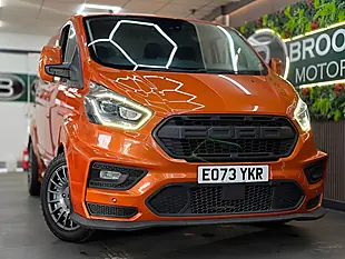 Used 2023 Ford Transit Custom Low Roof Limited Van Orange - Interior and Exterior details 3