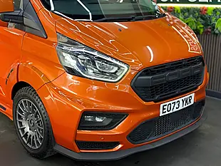 Used 2023 Ford Transit Custom Low Roof Limited Van Orange - Interior and Exterior details 4