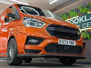 Used 2023 Ford Transit Custom Low Roof Limited Van Orange - Interior and Exterior details 5
