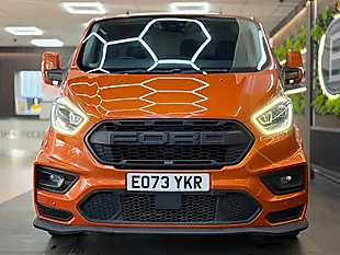 Used 2023 Ford Transit Custom Low Roof Limited Van Orange - Interior and Exterior details 6