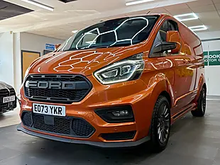 Used 2023 Ford Transit Custom Low Roof Limited Van Orange - Interior and Exterior details 8