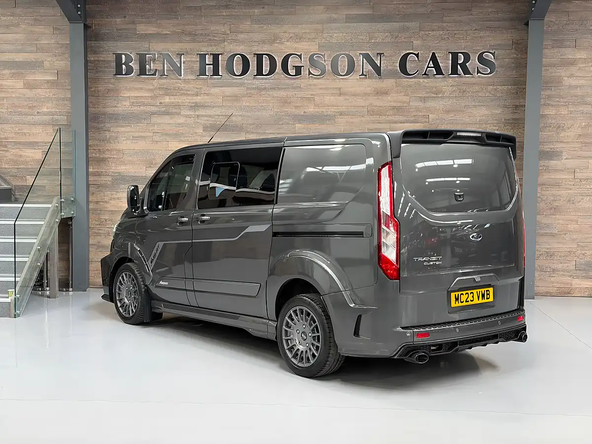 Used 2023 Ford Transit Custom Ms-Rt Crew Cab Magnetic Grey - Interior and Exterior details 4