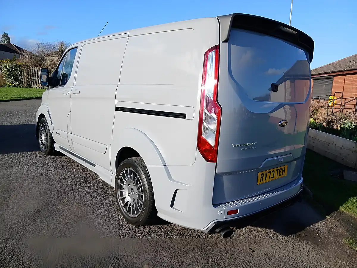 Used 2023 Ford Transit Custom Ms-Rt Grey - Interior and Exterior details 10
