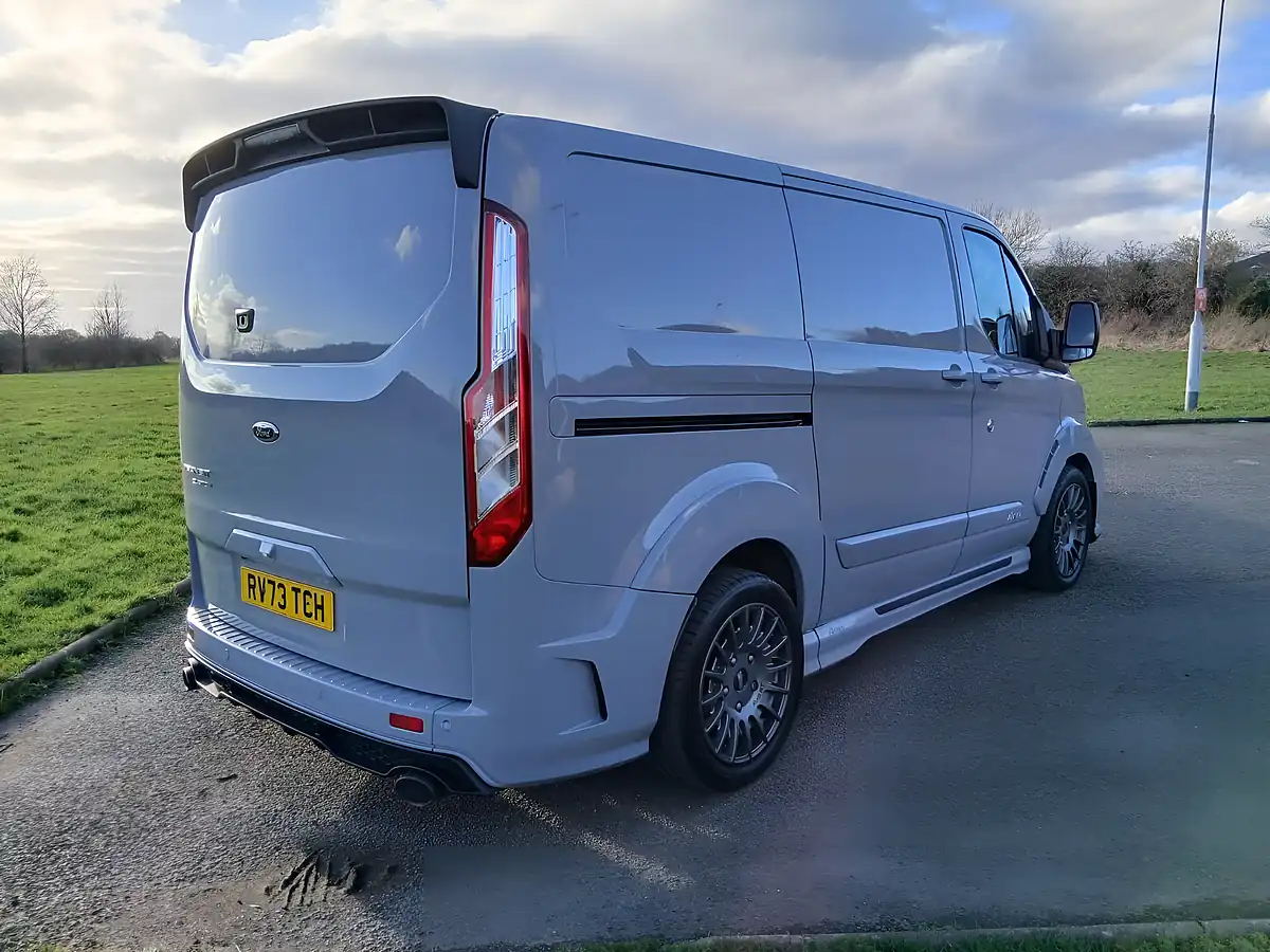 Used 2023 Ford Transit Custom Ms-Rt Grey - Interior and Exterior details 2