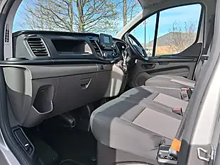Used 2023 Ford Transit Custom Panel Van L2 H2 Silver - Interior and Exterior details 14