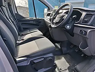 Used 2023 Ford Transit Custom Panel Van L2 H2 Silver - Interior and Exterior details 15