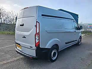 Used 2023 Ford Transit Custom Panel Van L2 H2 Silver - Interior and Exterior details 5
