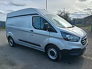 Used 2023 Ford Transit Custom Panel Van L2 H2 Silver - Interior and Exterior details 7