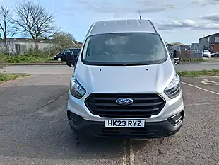 Used 2023 Ford Transit Custom Panel Van L2 H2 Silver - Interior and Exterior details 8