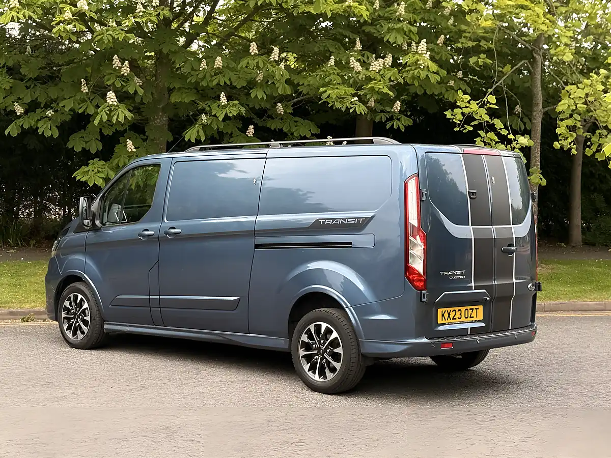 Used 2023 Ford Transit Custom Sport Blue - Interior and Exterior details 14