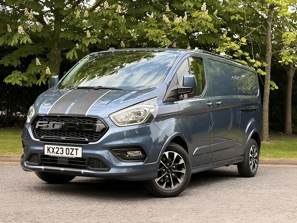 Used 2023 Ford Transit Custom Sport Blue - Interior and Exterior details 2
