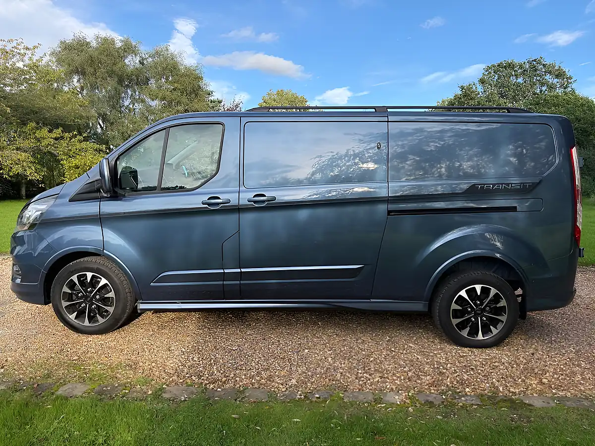 Used 2023 Ford Transit Custom Sport Blue - Interior and Exterior details 2