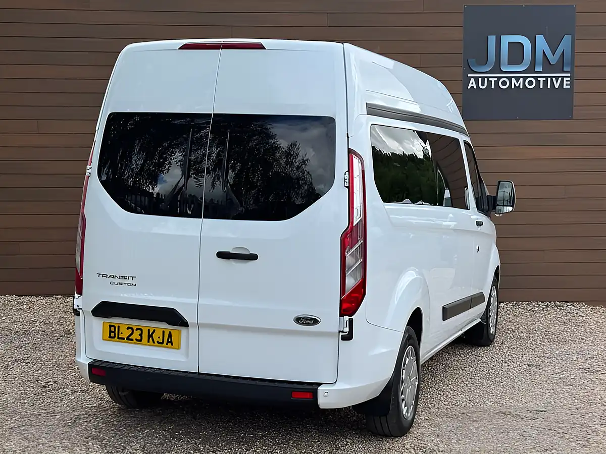 Used 2023 Ford Transit Custom Trend Frozen White - Interior and Exterior details 13