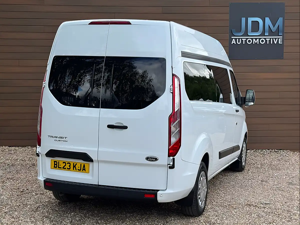 Used 2023 Ford Transit Custom Trend Frozen White - Interior and Exterior details 14