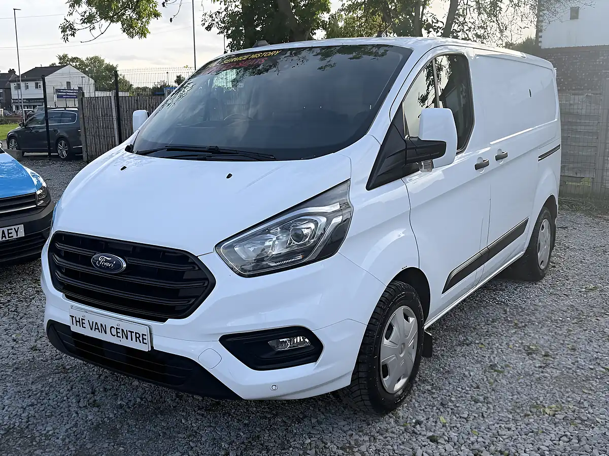 Used 2023 Ford Transit Custom Trend L1 H1 (swb) White - Interior and Exterior details 2