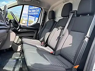Used 2023 Ford Transit Custom Trend L1 H2 White - Interior and Exterior details 12