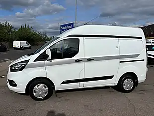 Used 2023 Ford Transit Custom Trend L1 H2 White - Interior and Exterior details 2