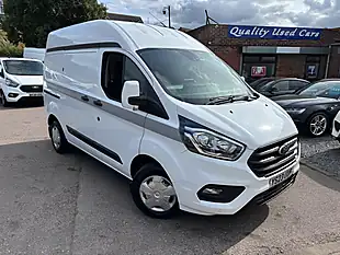 Used 2023 Ford Transit Custom Trend L1 H2 White - Interior and Exterior details 4