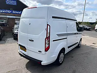 Used 2023 Ford Transit Custom Trend L1 H2 White - Interior and Exterior details 5