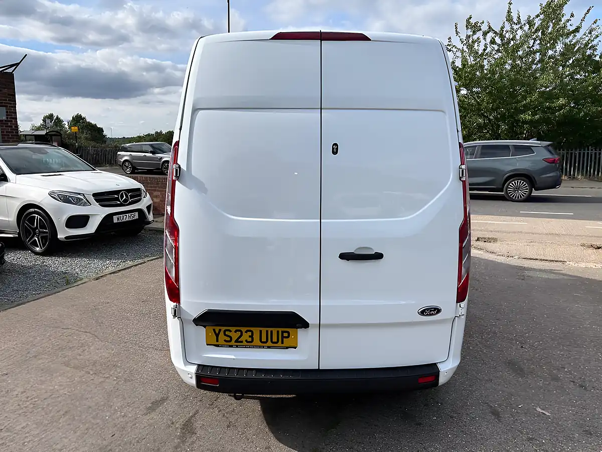 Used 2023 Ford Transit Custom Trend L1 H2 White - Interior and Exterior details 6