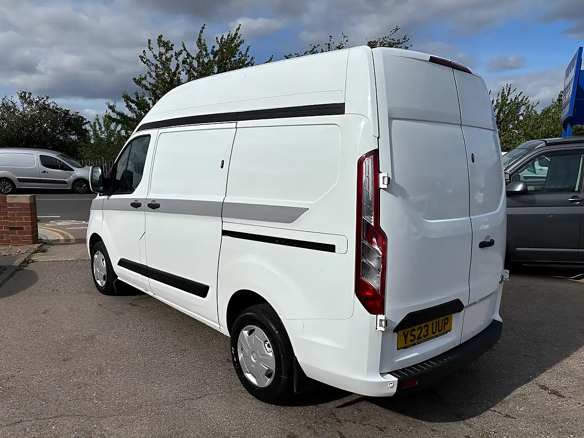Used 2023 Ford Transit Custom Trend L1 H2 White - Interior and Exterior details 7
