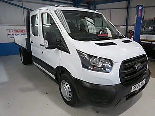 Used 2023 Ford Transit Double Cab Tipper White - Interior and Exterior details 2